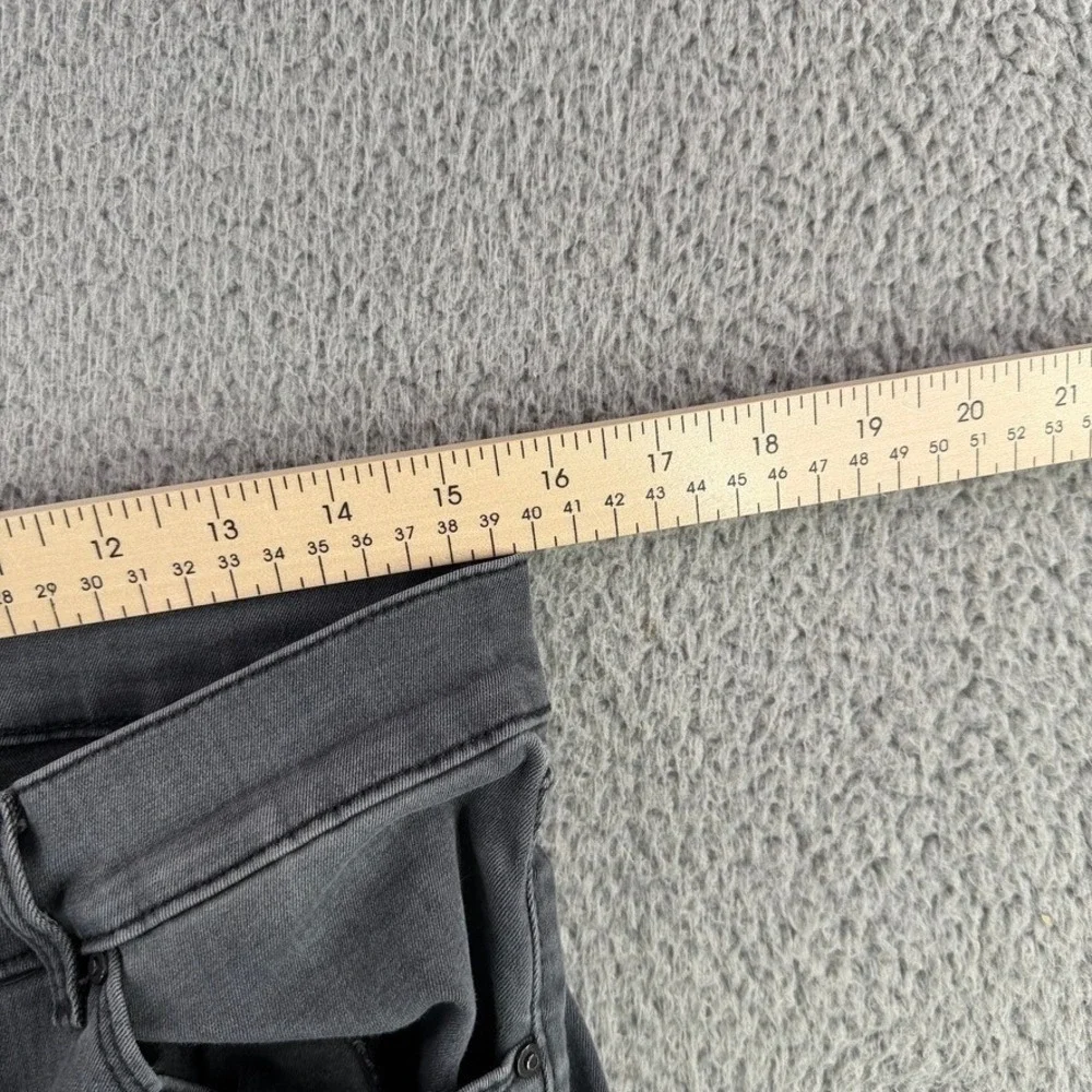 Mott & Bow Jeans Women‎ 32 Fits (31x30) Gray High-Rise Skinny Stretch Denim 9434